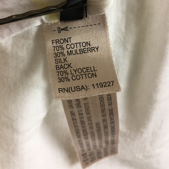 Massimo Dutti 100% Genuine Silk Blouse Gray Striped Top Italy - Picture 13 of 16